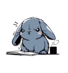 うさぎの日常会話 (1)（個別スタンプ：31）