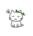 しろねこニャンニャン（個別スタンプ：12）