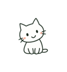 しろねこニャンニャン（個別スタンプ：23）