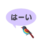 敬語/丁寧語 小鳥のスタンプ（個別スタンプ：5）
