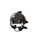 イルカ (M.K)（個別スタンプ：1）