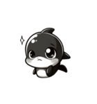 イルカ (M.K)（個別スタンプ：3）