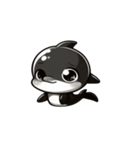 イルカ (M.K)（個別スタンプ：4）