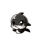 イルカ (M.K)（個別スタンプ：5）
