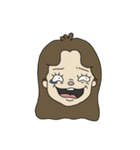 【顔文字】女の子①（個別スタンプ：27）