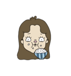 【顔文字】女の子①（個別スタンプ：39）