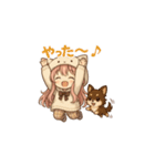 チビピンとココのほんわか日常（個別スタンプ：5）