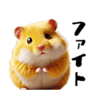 デカ文字ハムスター(日常)（個別スタンプ：12）