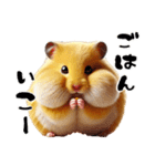 デカ文字ハムスター(日常)（個別スタンプ：22）
