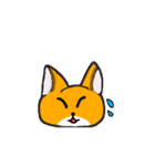 キツネ3のスタンプ！動く！？6（個別スタンプ：5）