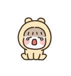 もちもちうさぎ：イエローちゃん (アニメ)（個別スタンプ：10）