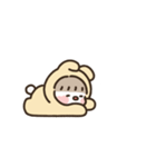 もちもちうさぎ：イエローちゃん (アニメ)（個別スタンプ：13）