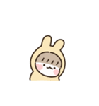 もちもちうさぎ：イエローちゃん (アニメ)（個別スタンプ：15）