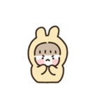 もちもちうさぎ：イエローちゃん (アニメ)（個別スタンプ：16）