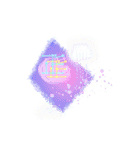 グラフィック一文字（個別スタンプ：10）