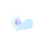 グラフィック一文字（個別スタンプ：15）