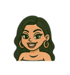 American gal（個別スタンプ：6）