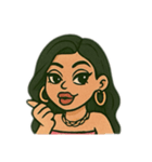 American gal（個別スタンプ：12）