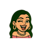 American gal（個別スタンプ：13）