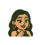 American gal（個別スタンプ：19）