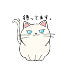 いろんな猫さん #4白雪さん（個別スタンプ：4）