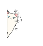 いろんな猫さん #4白雪さん（個別スタンプ：9）