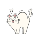 いろんな猫さん #4白雪さん（個別スタンプ：15）