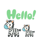 ～クレヨンどうぶつ言葉付き〜（個別スタンプ：2）