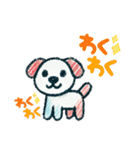 ～クレヨンどうぶつ言葉付き〜（個別スタンプ：5）