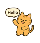 ごきげんトラ猫兄弟【ゆるリアクション】（個別スタンプ：12）