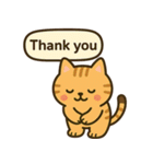 ごきげんトラ猫兄弟【ゆるリアクション】（個別スタンプ：13）
