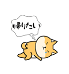 定額働かせ放題のシバ先生（個別スタンプ：13）