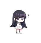 黒髪JKちゃんの日常（個別スタンプ：8）