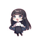 黒髪JKちゃんの日常（個別スタンプ：9）