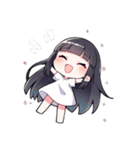 黒髪JKちゃんの日常（個別スタンプ：10）
