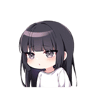 黒髪JKちゃんの日常（個別スタンプ：14）