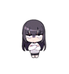 黒髪JKちゃんの日常（個別スタンプ：17）
