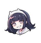 黒髪JKちゃんの日常（個別スタンプ：24）