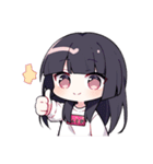 黒髪JKちゃんの日常（個別スタンプ：28）