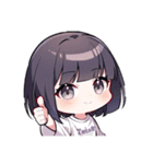 黒髪JKちゃんの日常（個別スタンプ：29）
