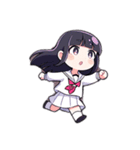 黒髪JKちゃんの日常（個別スタンプ：36）