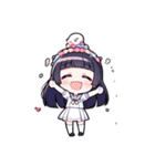 黒髪JKちゃんの日常（個別スタンプ：38）