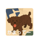 ADHDいっぬの日常（個別スタンプ：3）