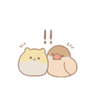 ハムさんとブンちゃん（個別スタンプ：8）