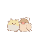 ハムさんとブンちゃん（個別スタンプ：17）