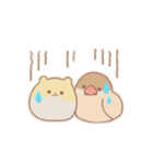 ハムさんとブンちゃん（個別スタンプ：19）