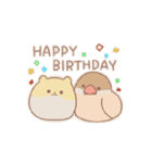 ハムさんとブンちゃん（個別スタンプ：25）