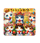 いちご王国の猫ベルタンの敬語スタンプ（個別スタンプ：21）