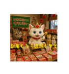 いちご王国の猫ベルタンの敬語スタンプ（個別スタンプ：22）