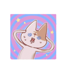享年さんとしろさん-ヤミアピ（日本語版）（個別スタンプ：17）